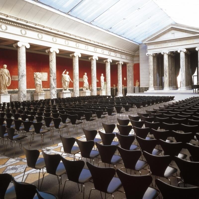 Serie 7™ Chair Dyed Ash Chromed Base