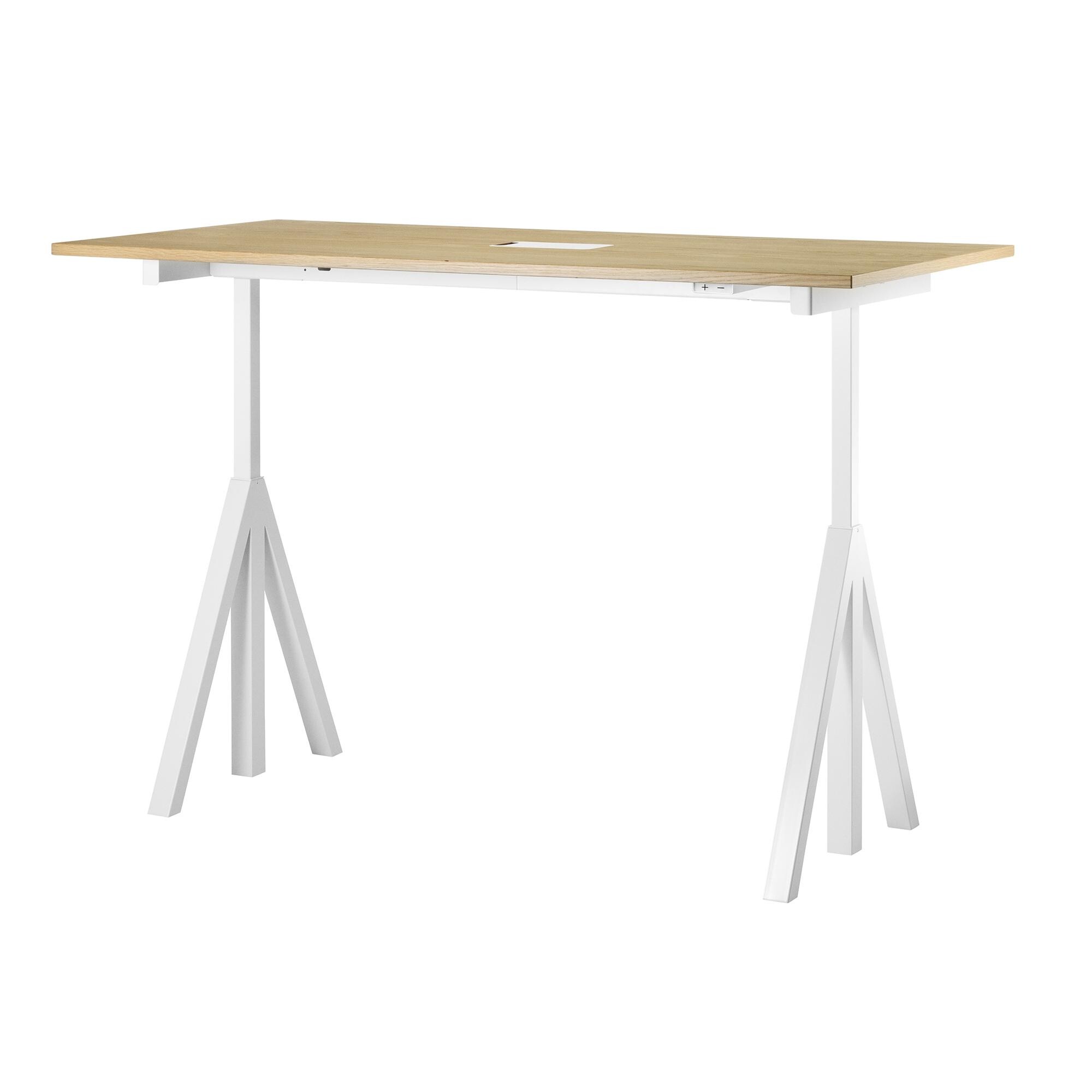 String Works Desk Height Adjustable Oak