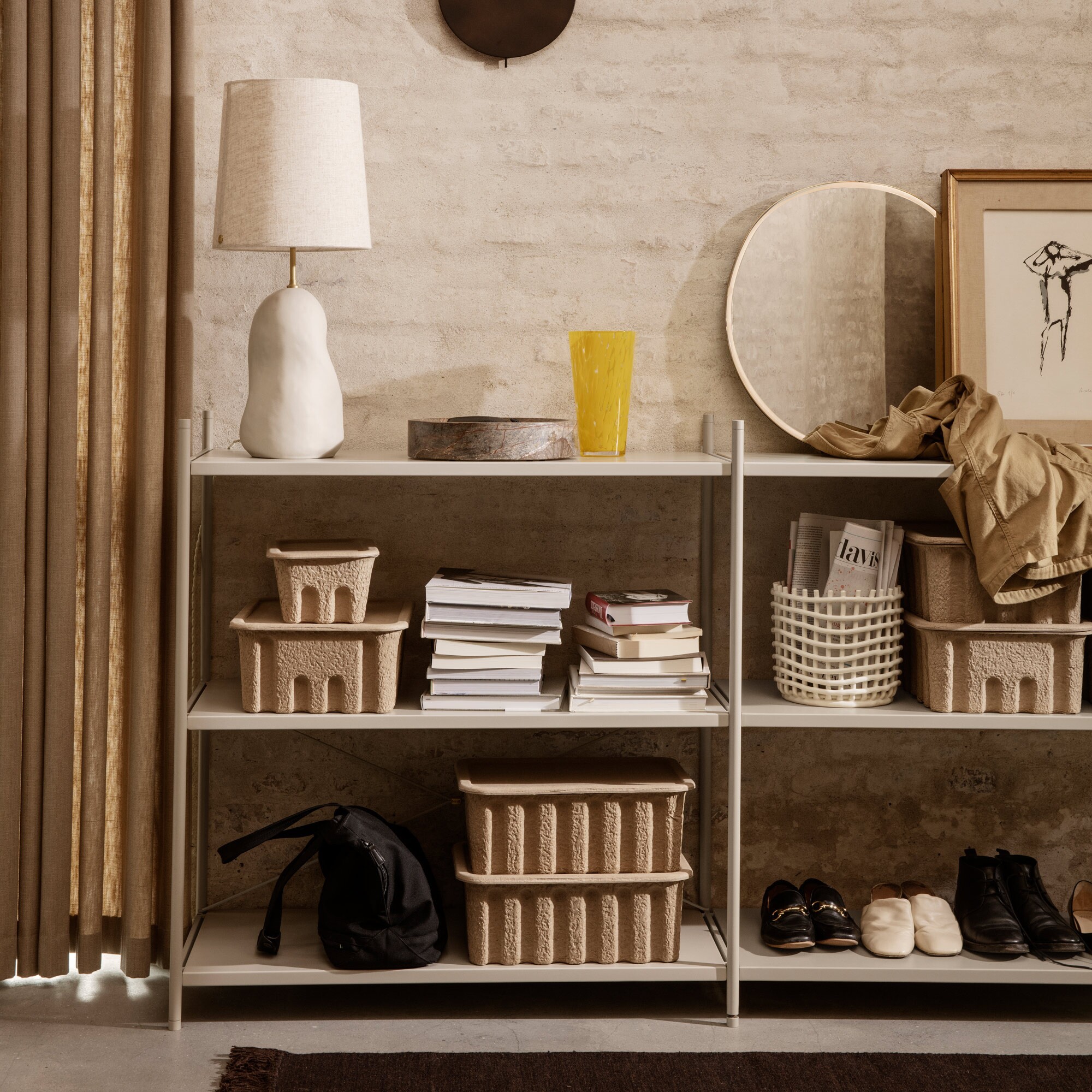 Paper Pulp Box Set Of 2