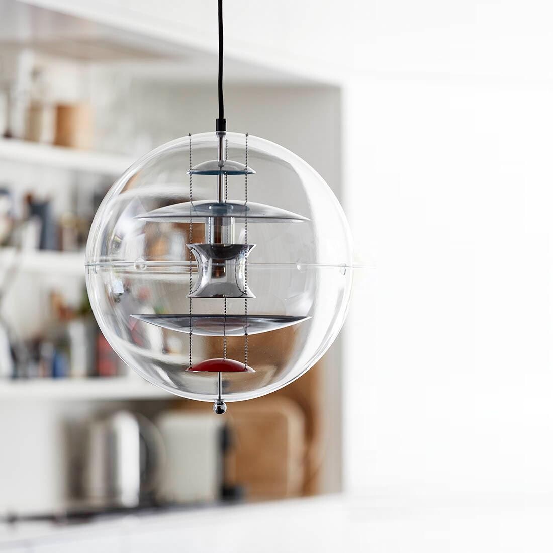 VP Globe Colored Glass Suspension Lamp