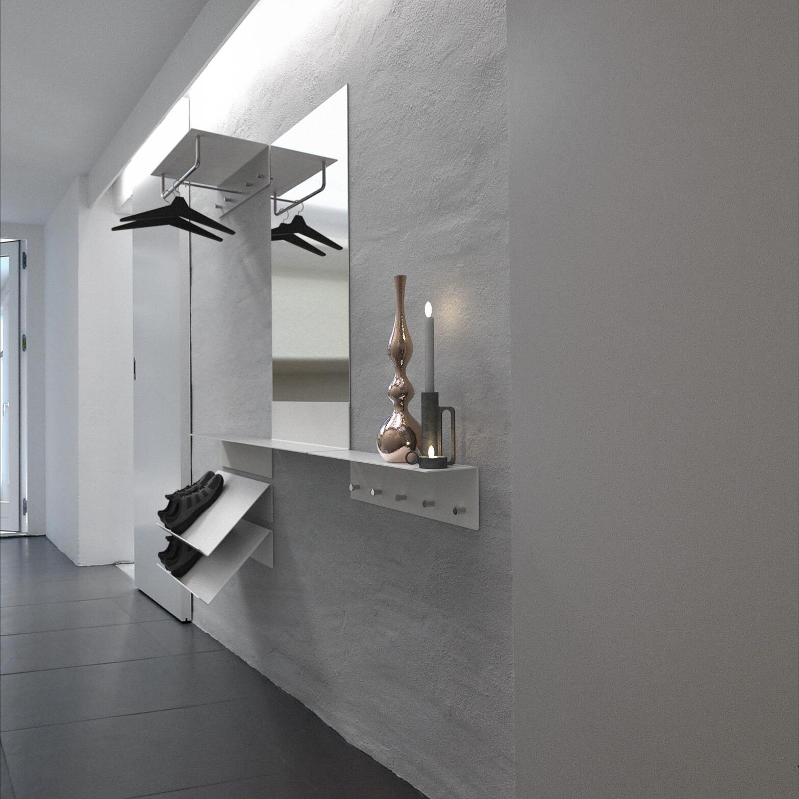 Unu Shoe Shelf 100cm