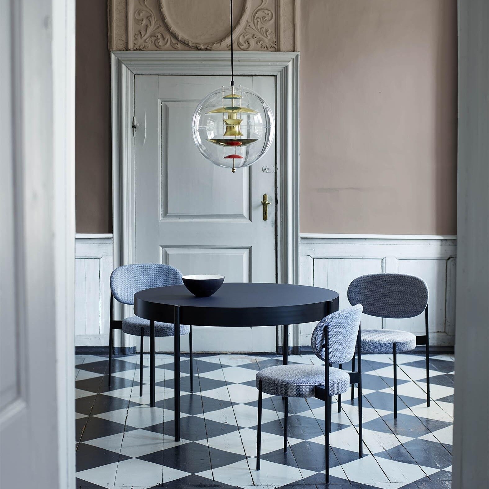 VP Globe Brass Suspension Lamp