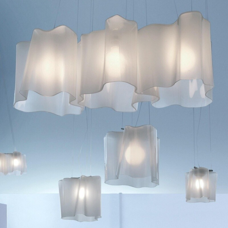 Logico Sospensione 3 in linea Suspension Lamp