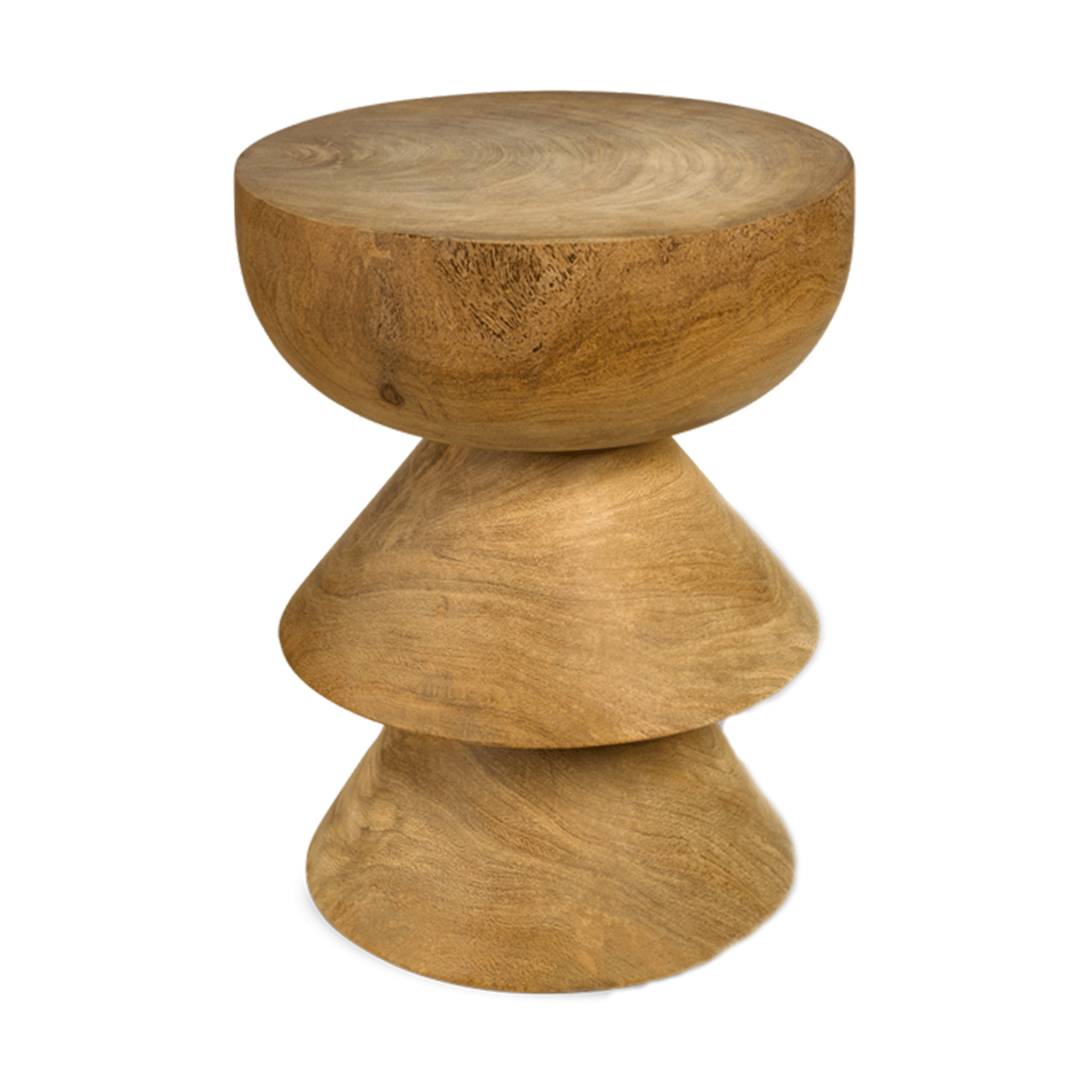 Short Skirt Stool Wood