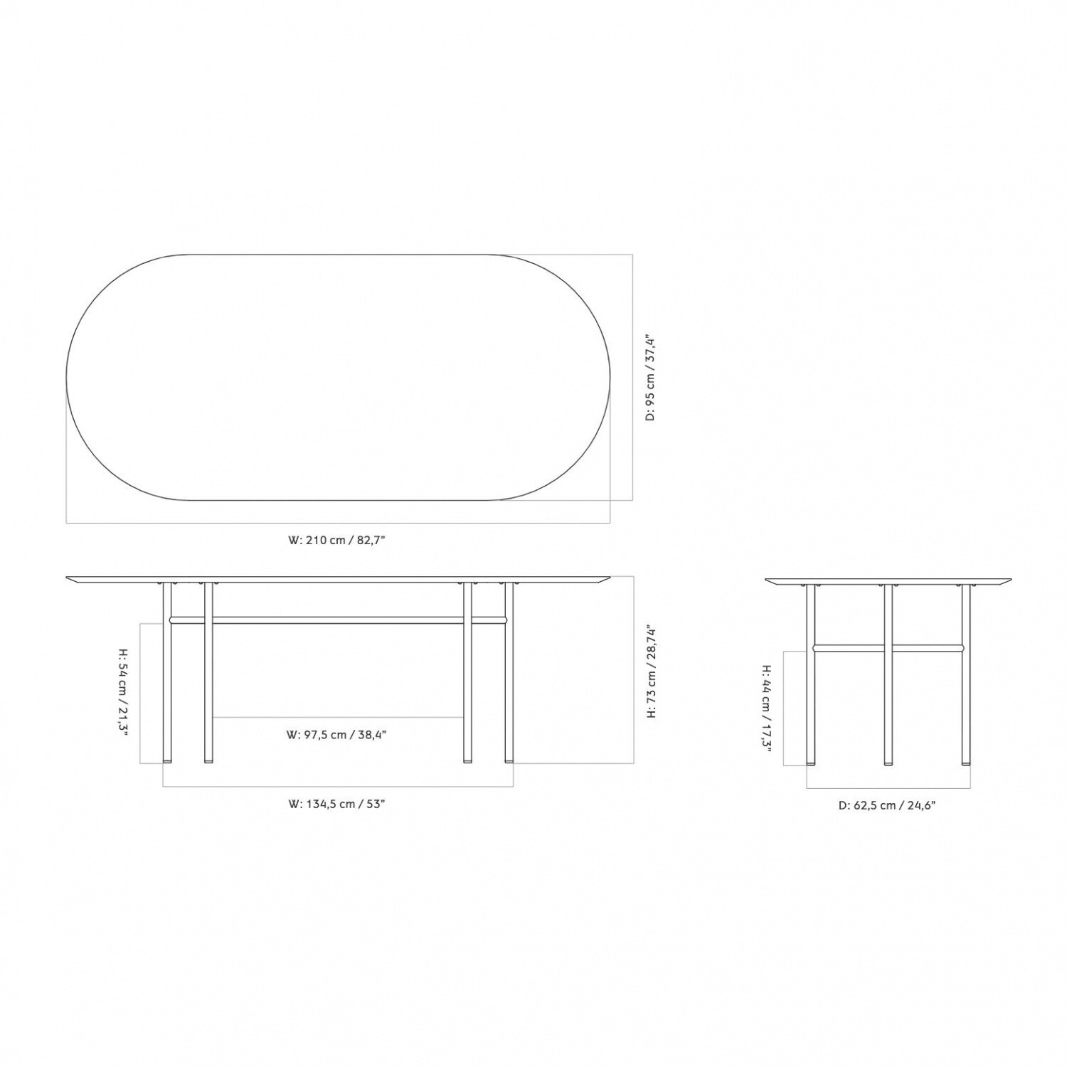 Snaregade Dining Table Oval