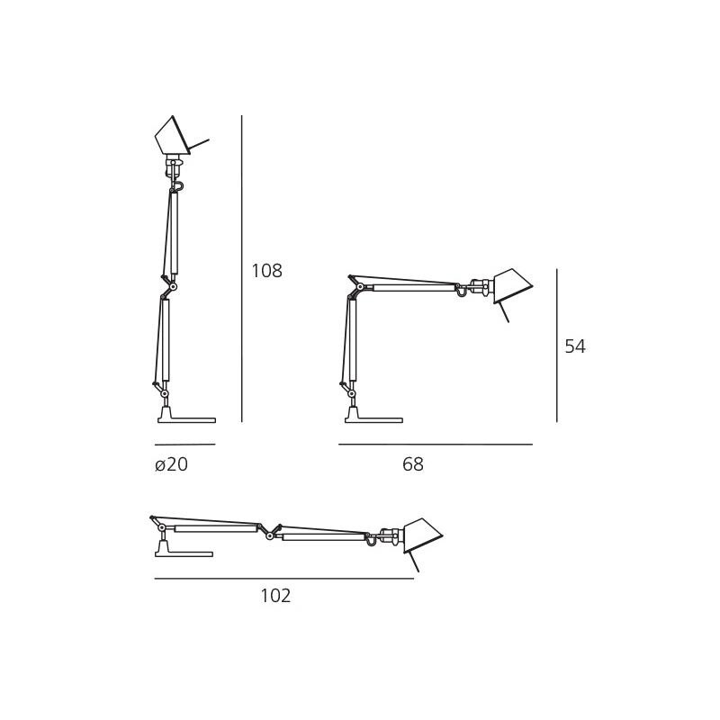 Tolomeo Tavolo Mini Desk Lamp