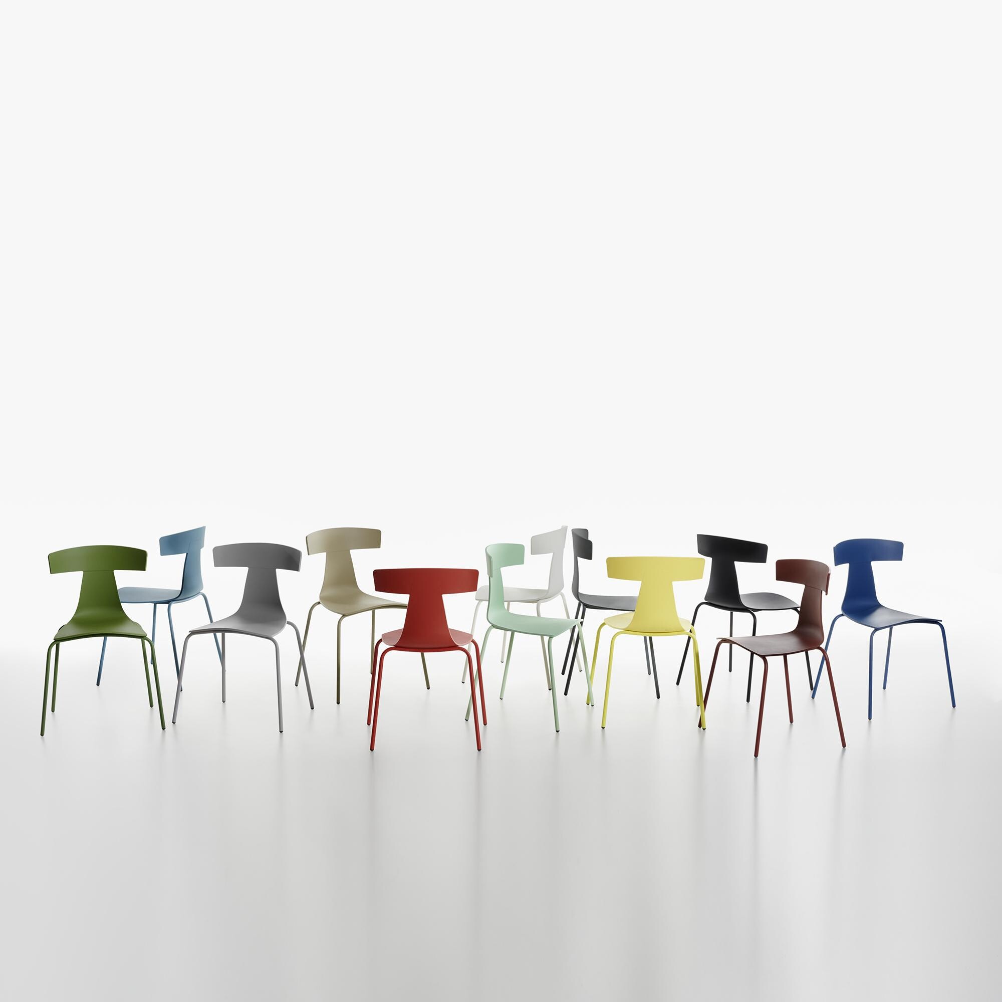 Remo Plastic Garden Chair unicoloured