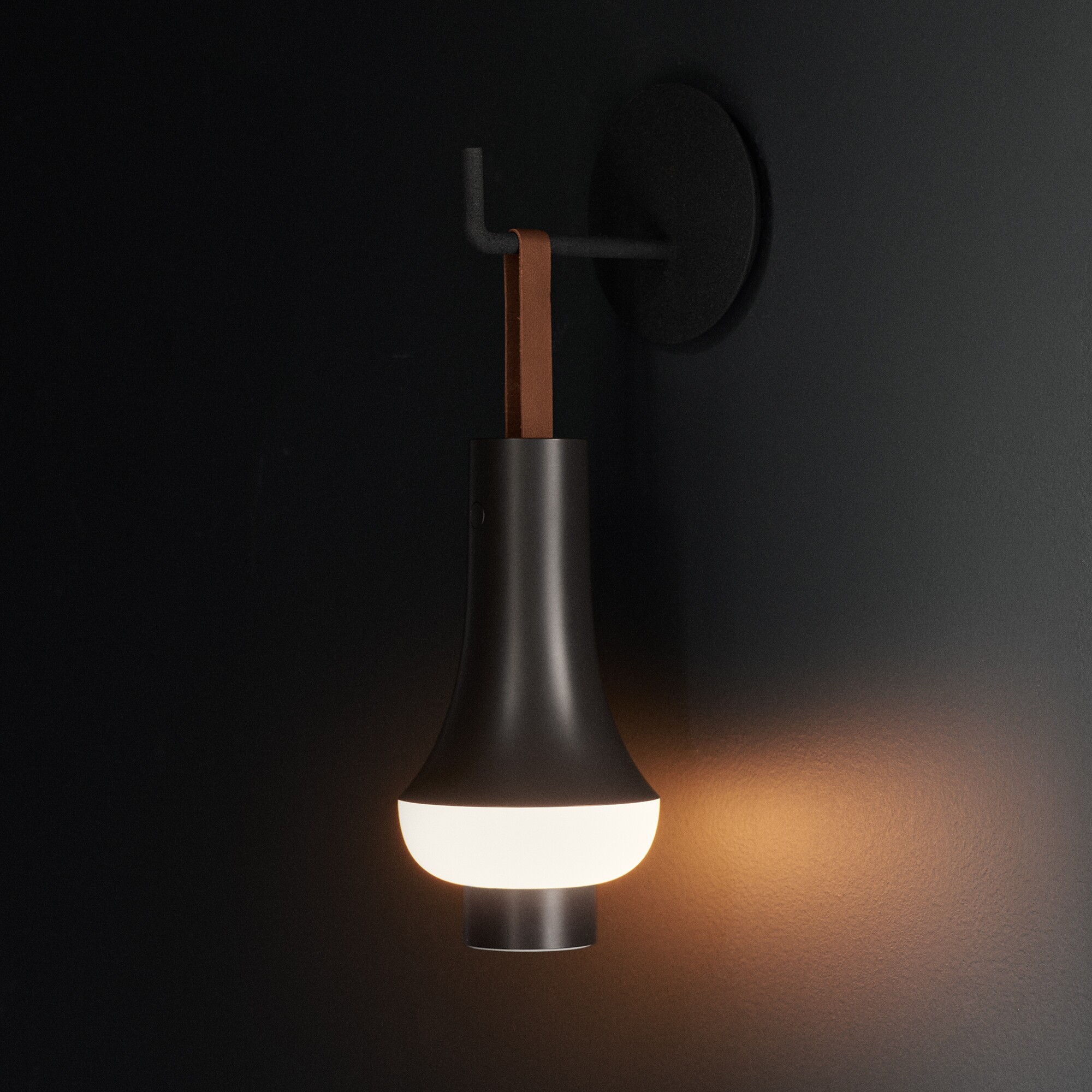 Tomoshi  Portable LED Table Lamp With Battery