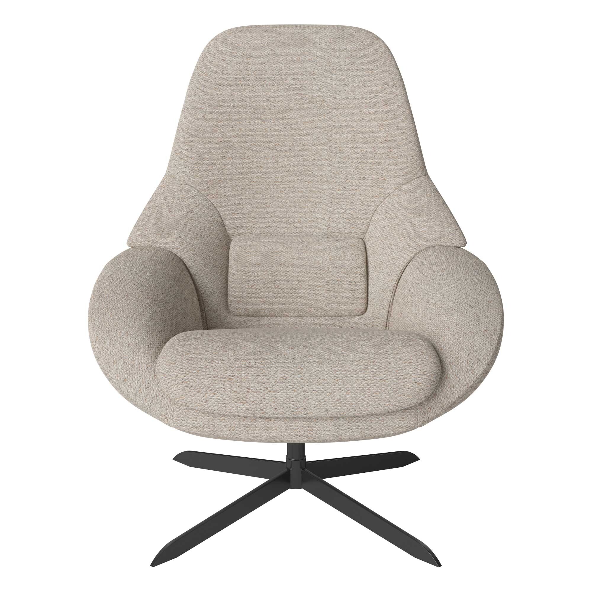 Saga Armchair Black Base