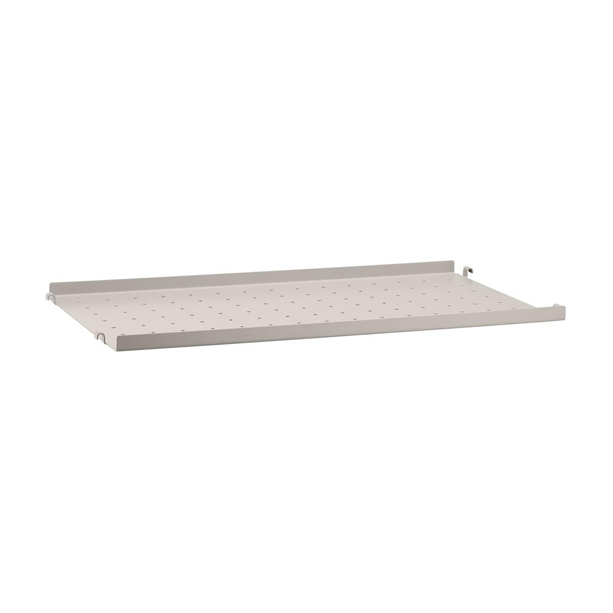 String System Shelf Low Edge Depth 30cm Steel