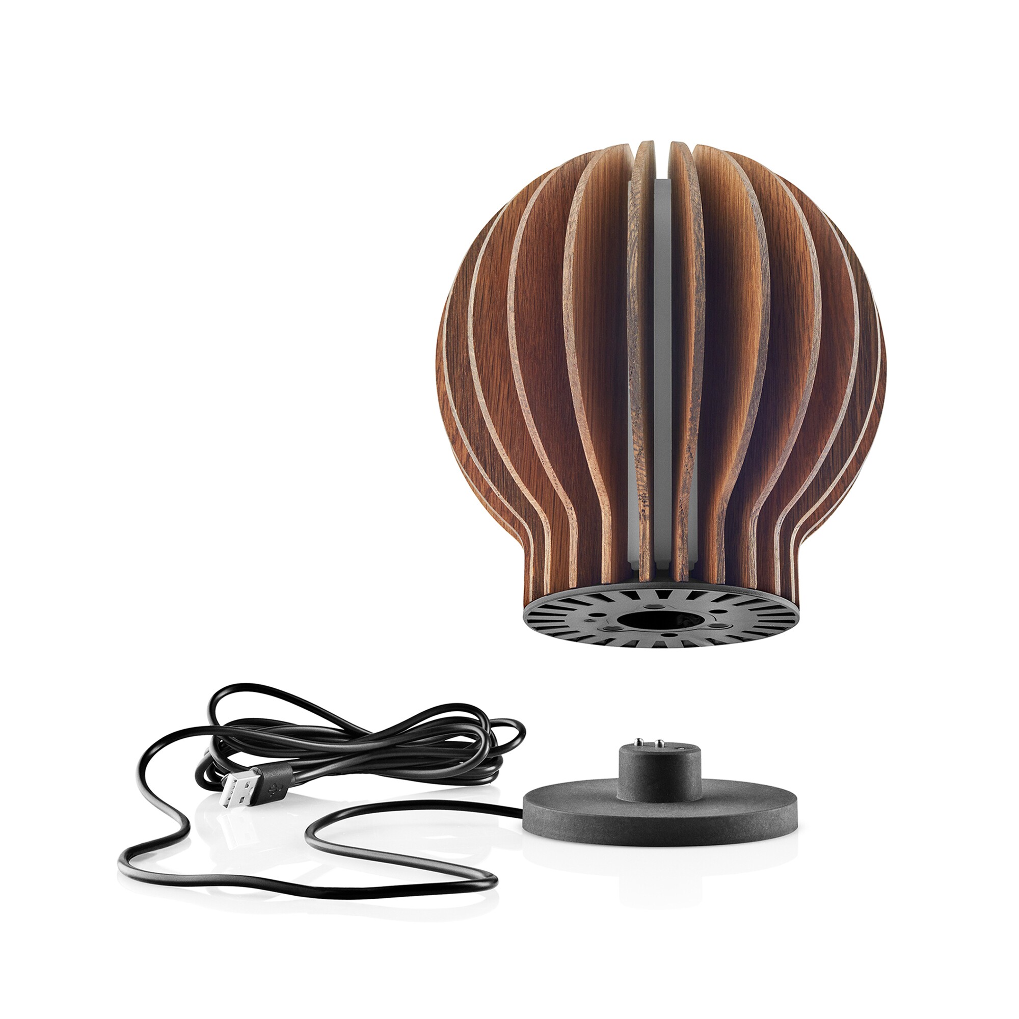 Radiant LED Lamp with Battery Round