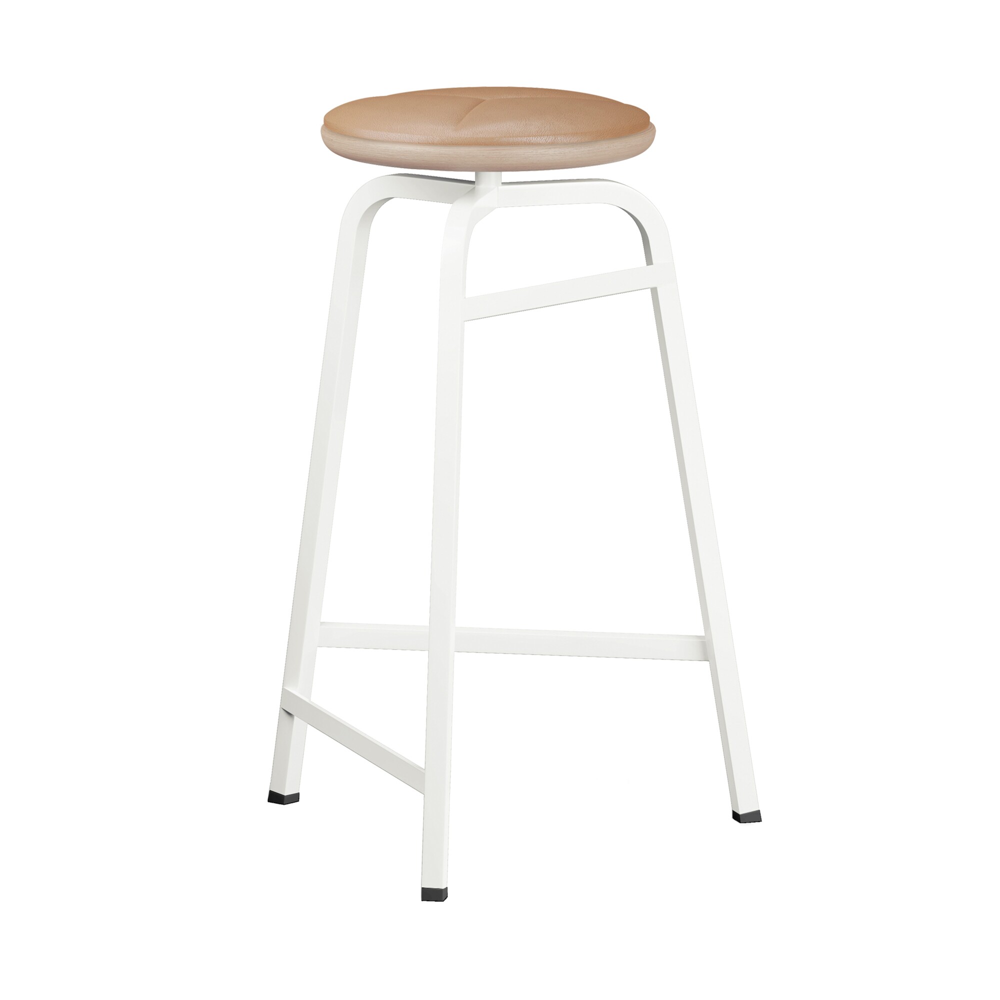 Treble Barstool Seat Surface Leather 65cm
