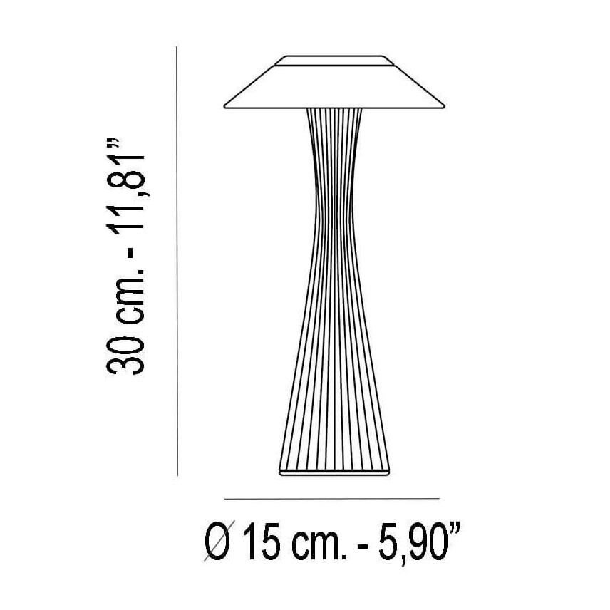 Space LED Table Lamp With Battery
