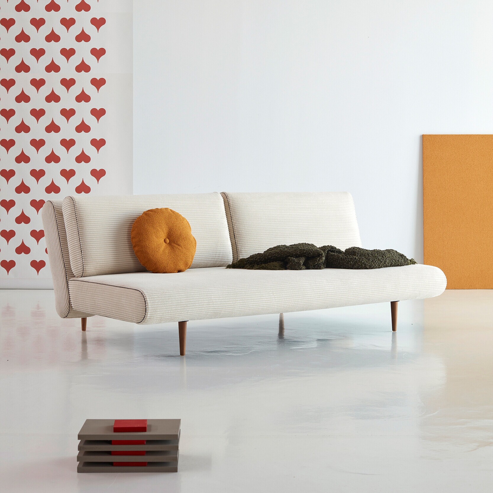 Unfurl Lounger Sofa Bed 200x121cm Corduroy