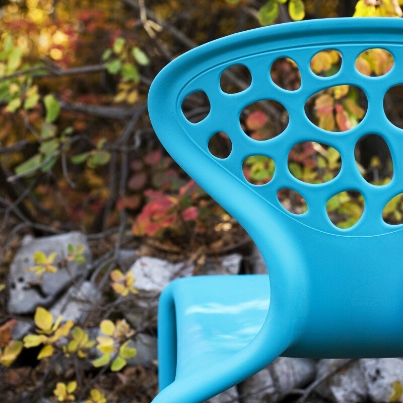 Supernatural Chair with perforated back