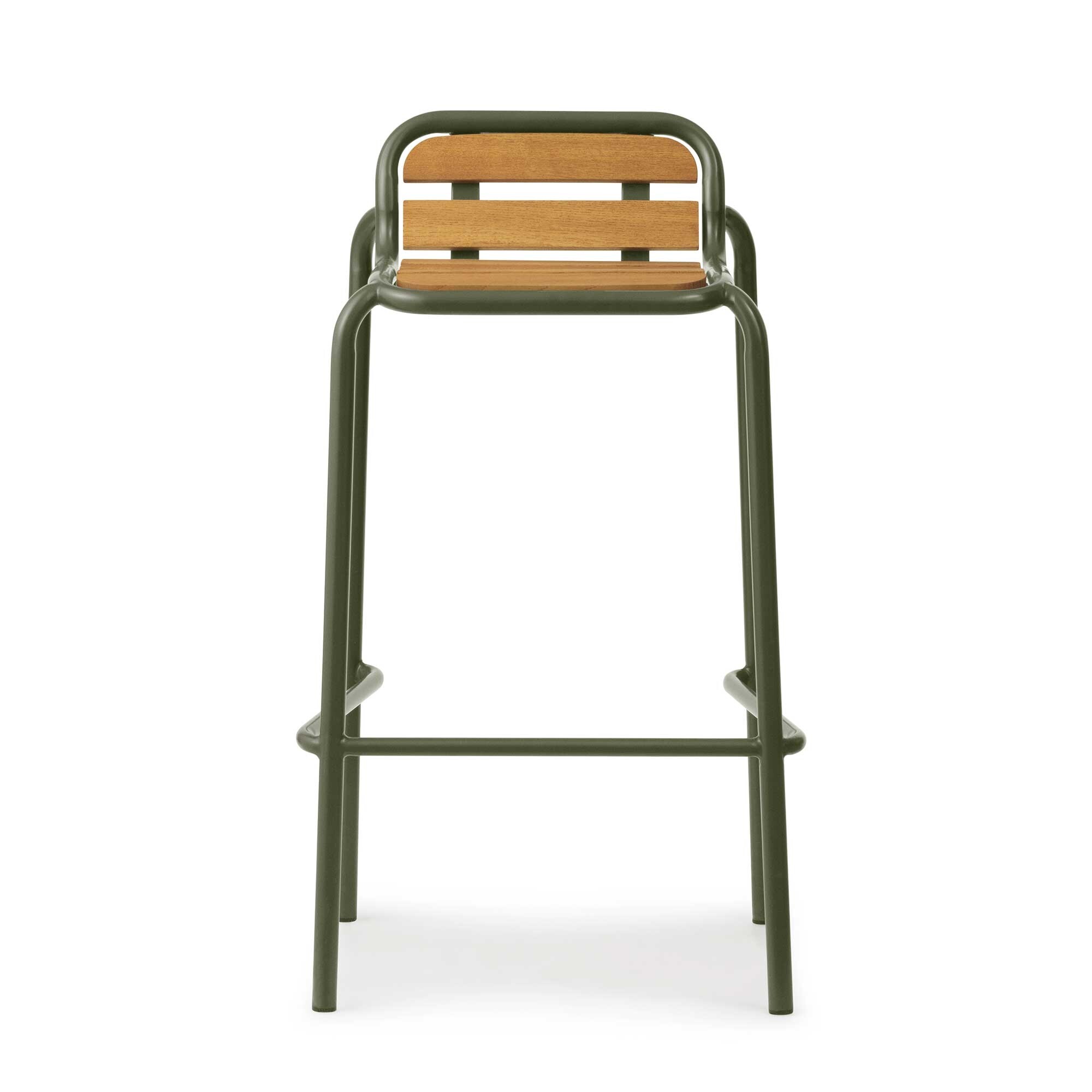 Vig Outdoor Bar Chair Wood 75cm
