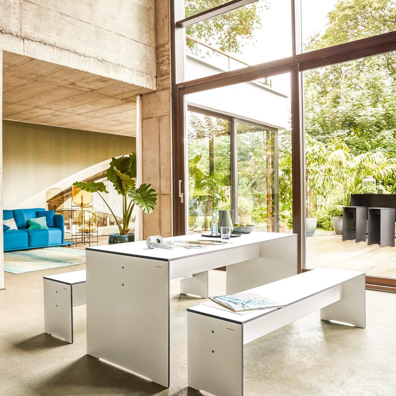 Riva Set 180 Table + 1 Bench