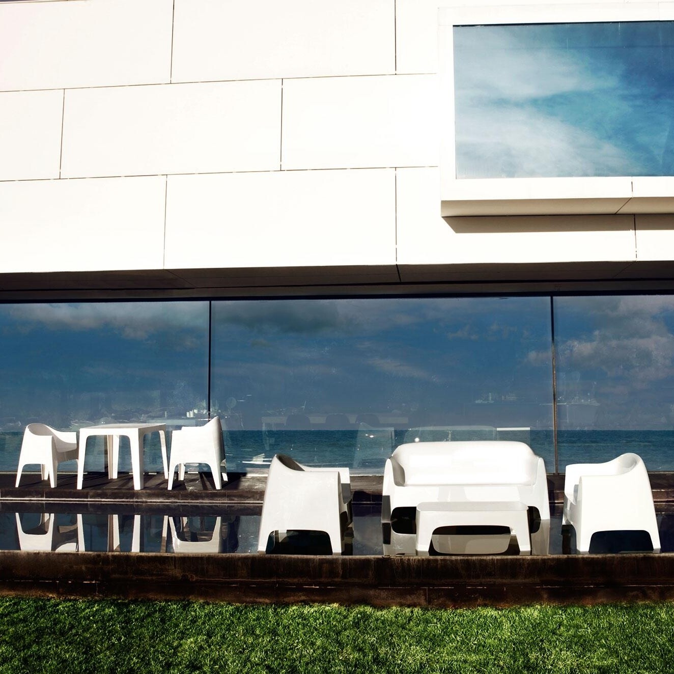 Solid Armchair Set of 4