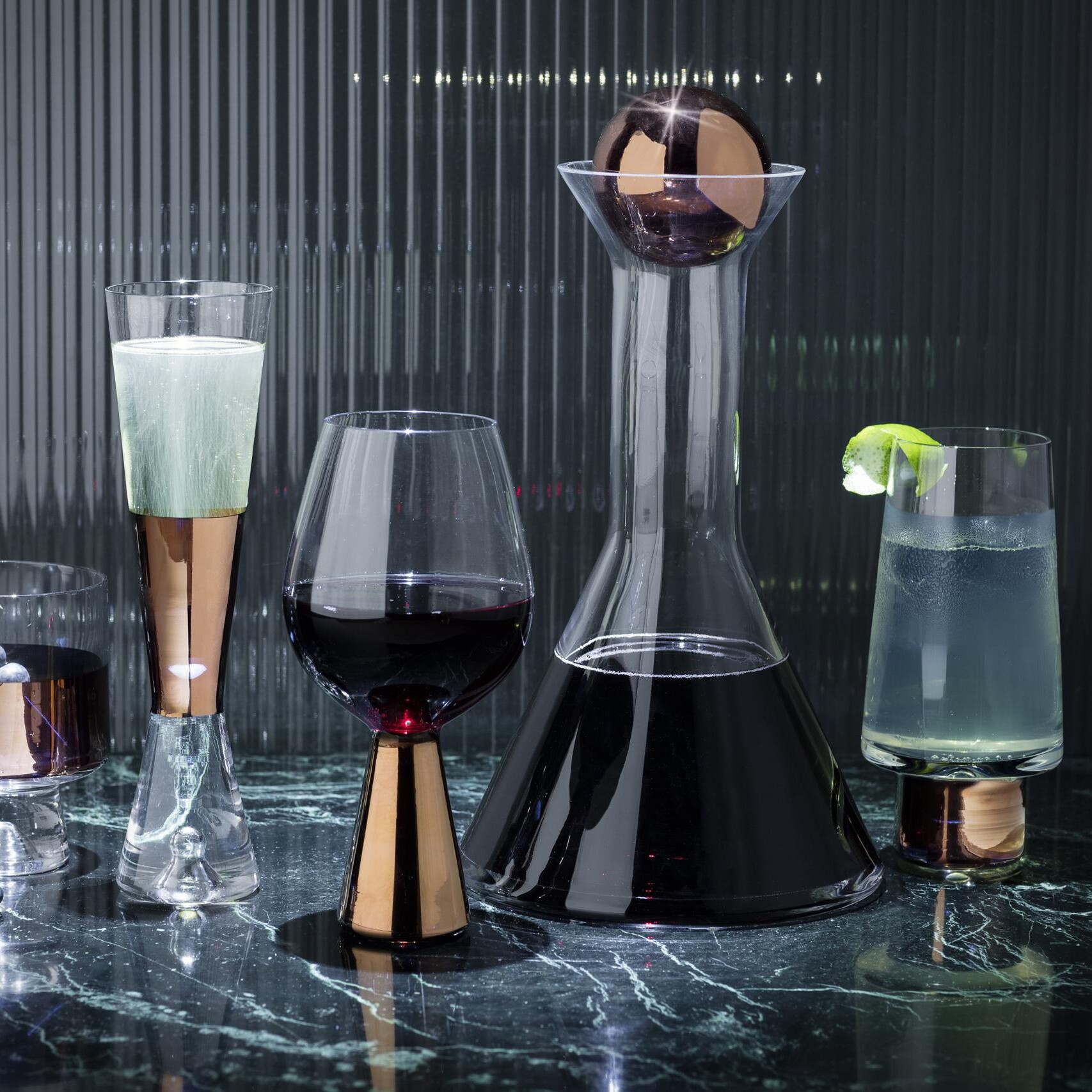 Tank High Ball Glass Set of 2