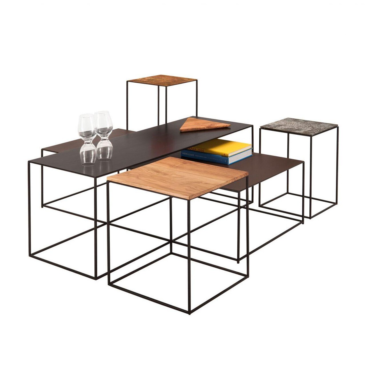 Slim Irony Side Table 124x41x46cm