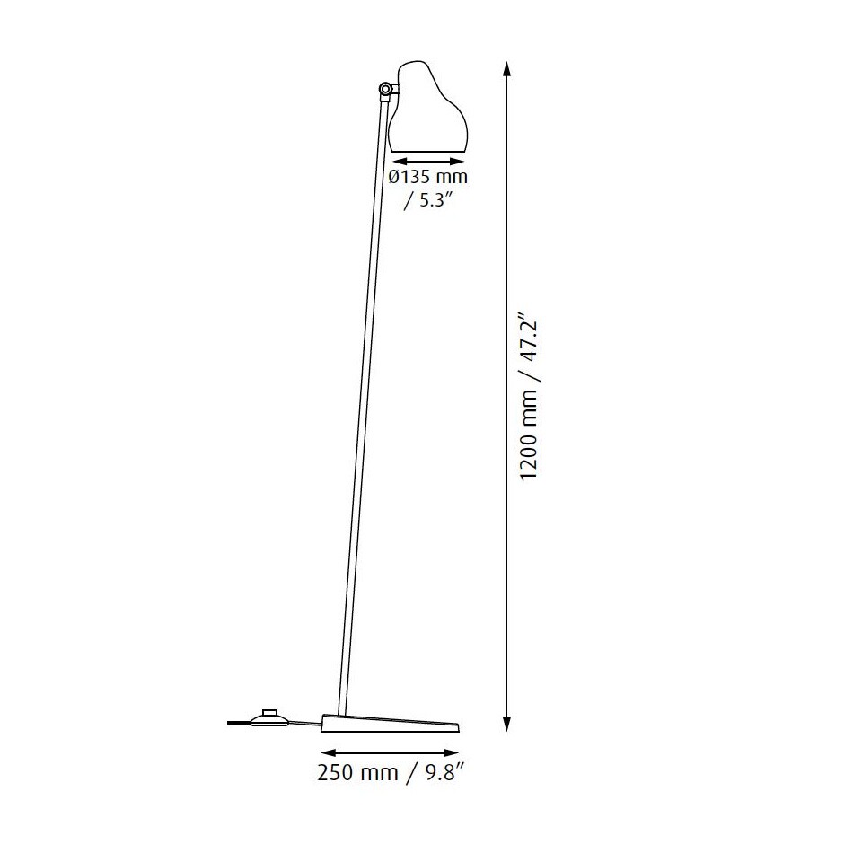 VL38 LED Floor Lamp