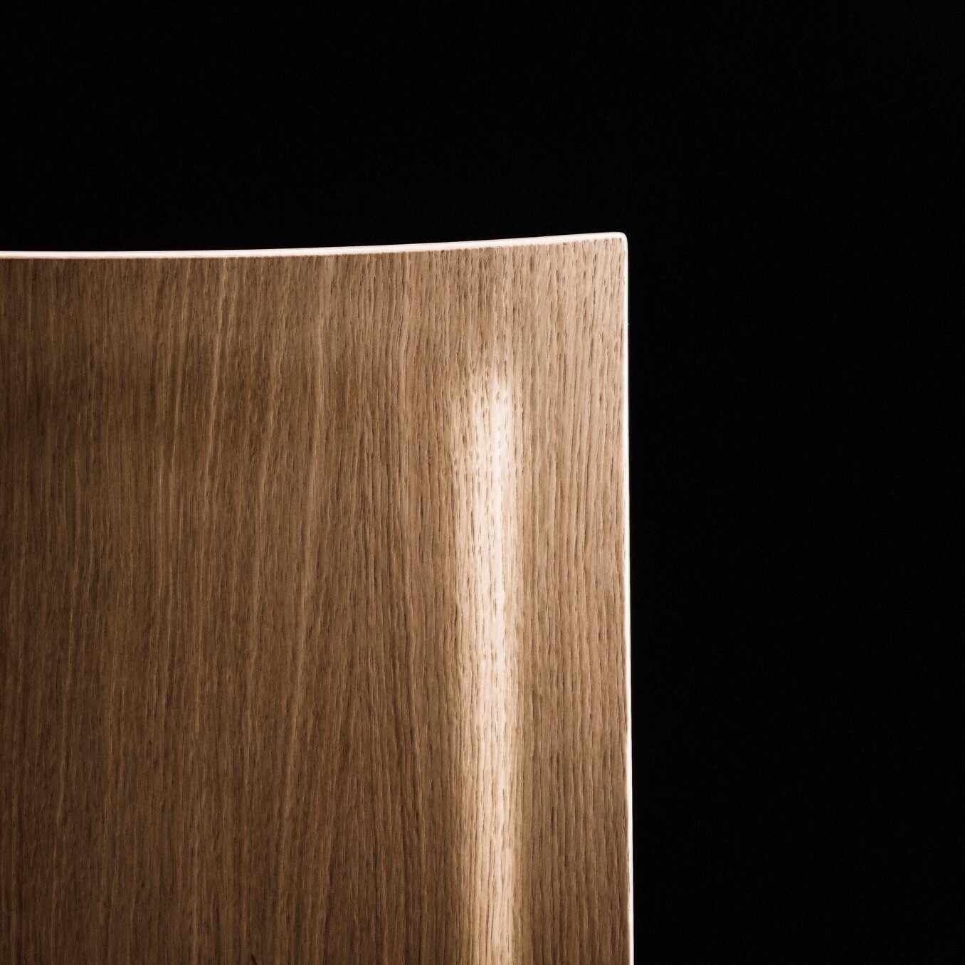 Thin S24 Bar Stool Seat Oak 54-79cm