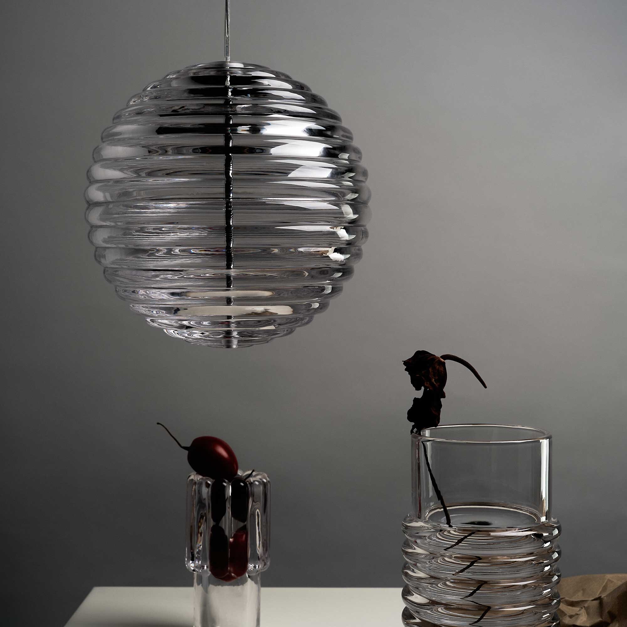 Press Sphere LED Suspension Lamp