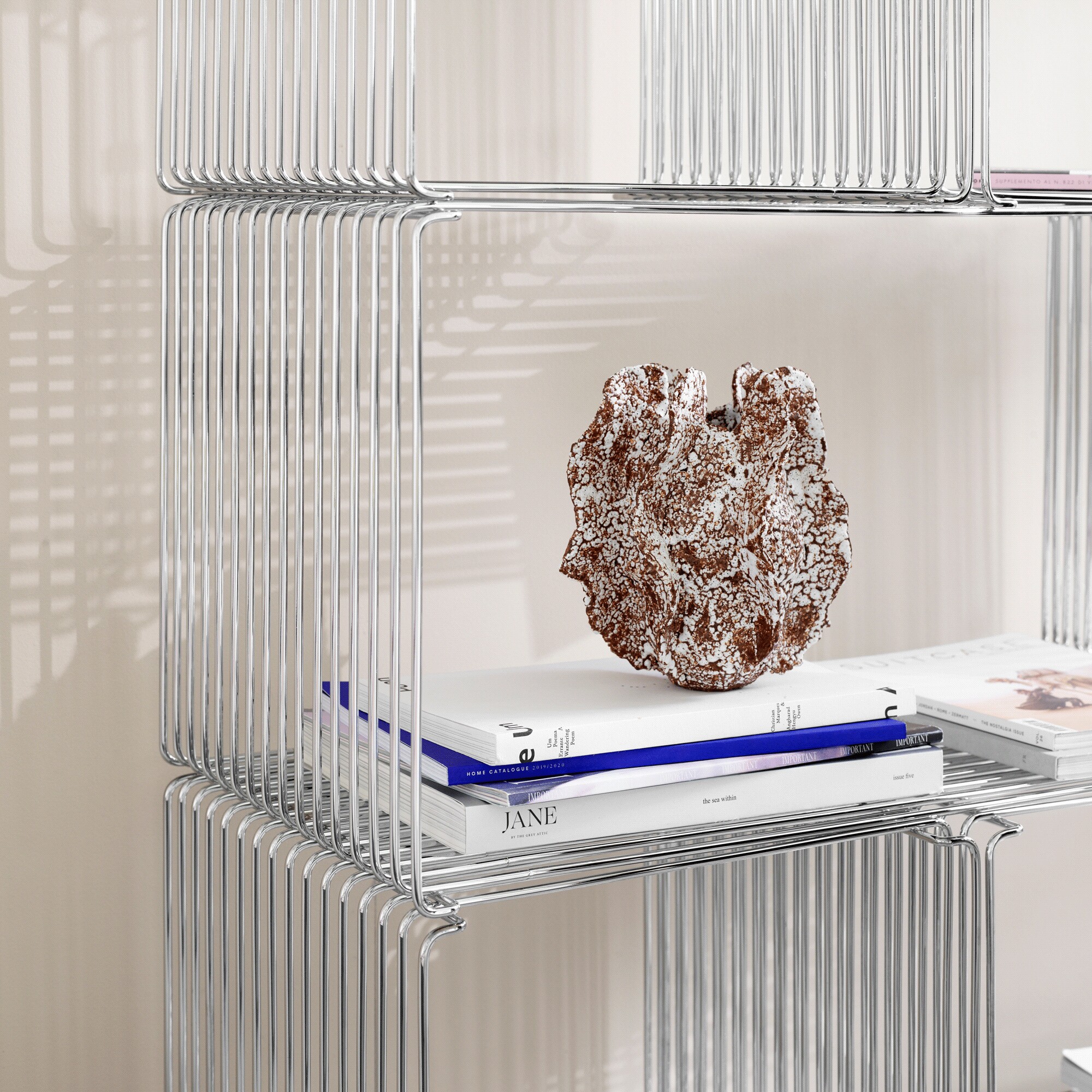 Panton Wire Shelf Modul 70x34.8x34.8cm