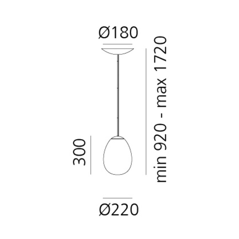 Stellar Nebula LED Pendant Lamp