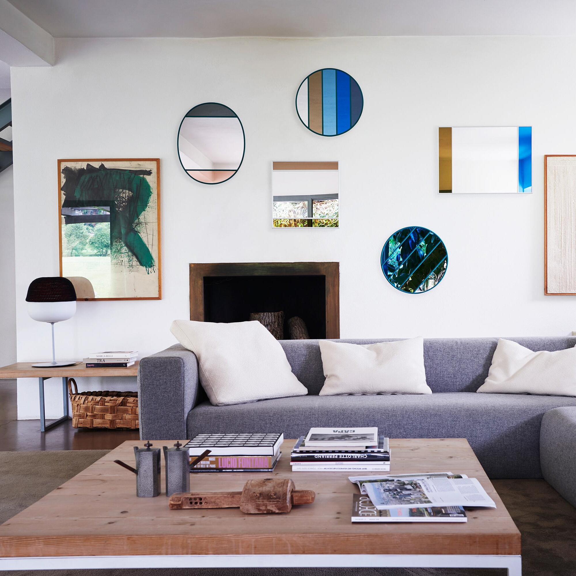 Vitrail Wall Mirror 70x50cm