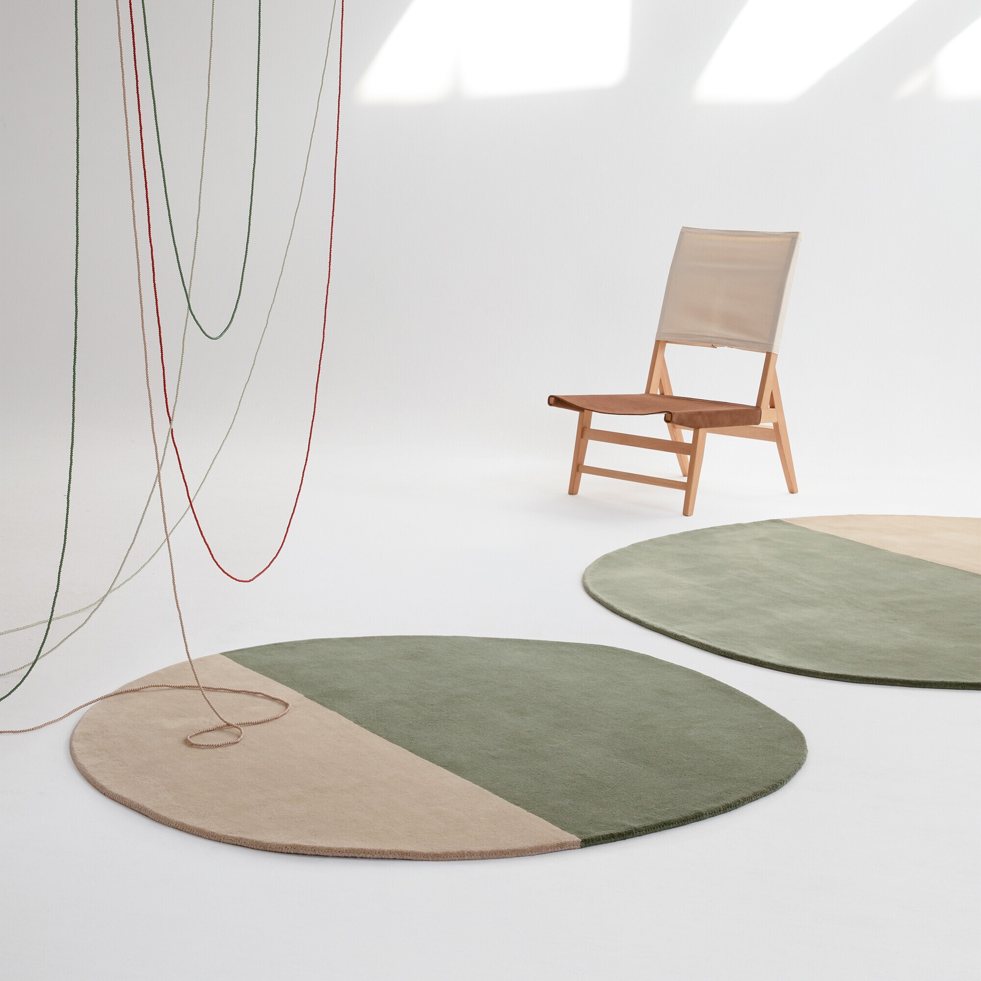 Pearl Wool Rug 150x148cm