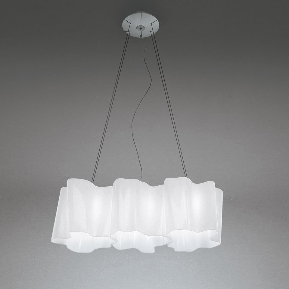Logico Sospensione 3 in linea Suspension Lamp