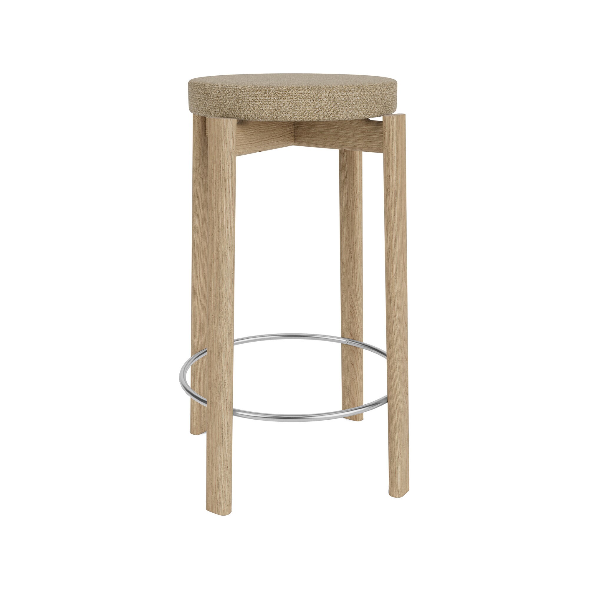 Passage Bar Stool Upholstered 65cm