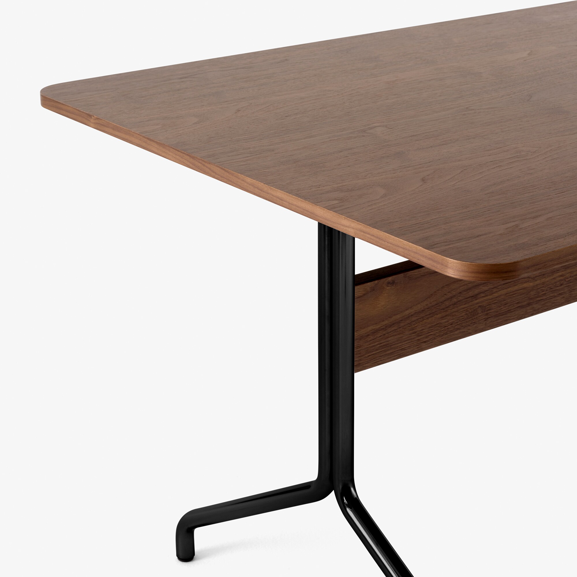 Pavilion AV19 Dining Table 90x200cm Frame Black