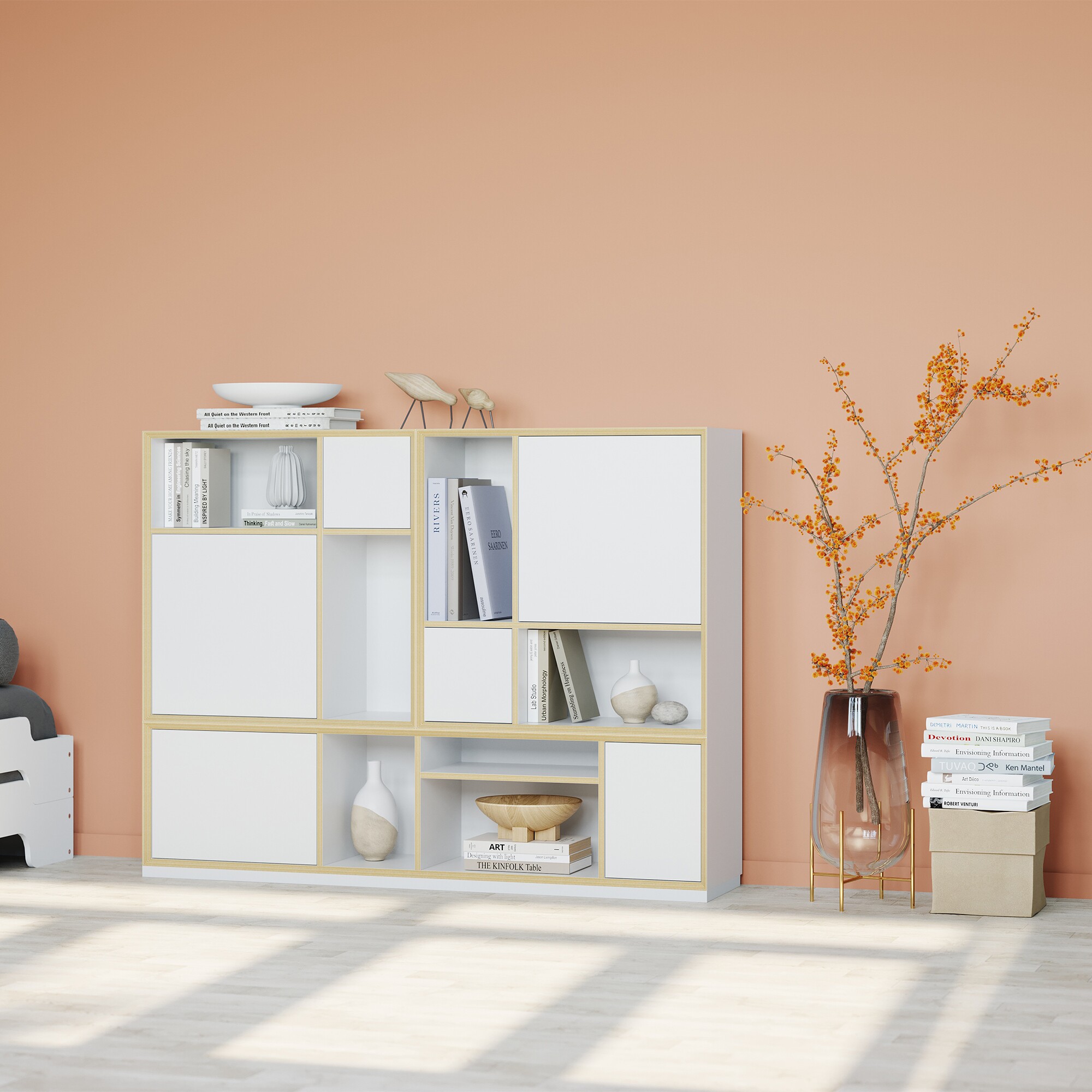 Vertiko Ply Combination 13 Floor Standing Shelf