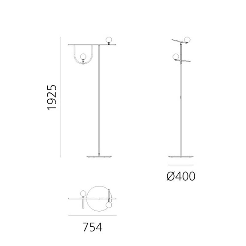 Yanzi LED Floor Lamp