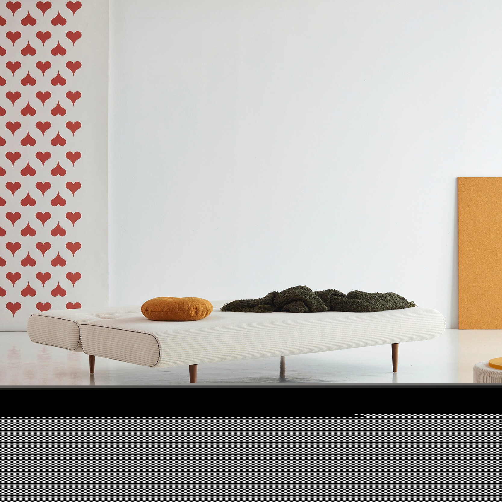 Unfurl Lounger Sofa Bed 200x121cm Corduroy