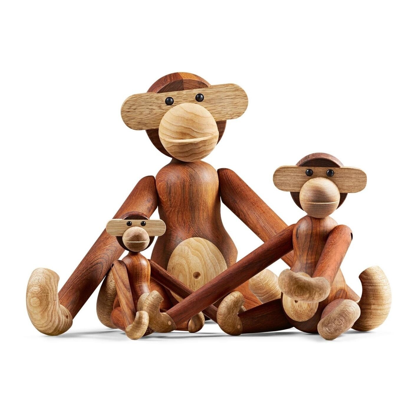 Wooden Figurine Monkey Medium