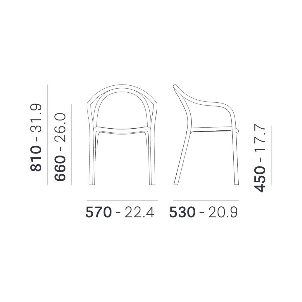 Soul 3746 Garden Armchair