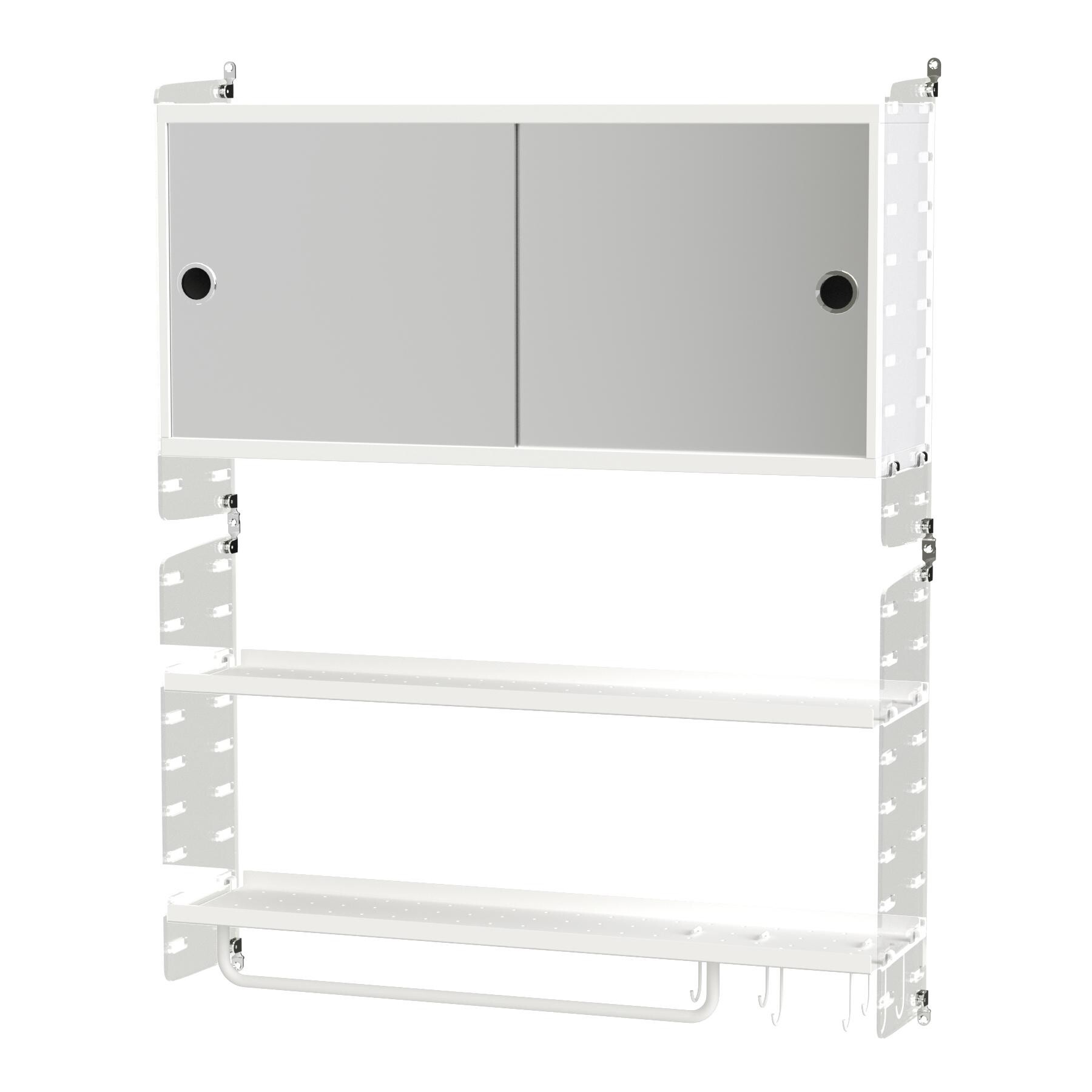 Wall Shelf Bathroom 75x50x20cm