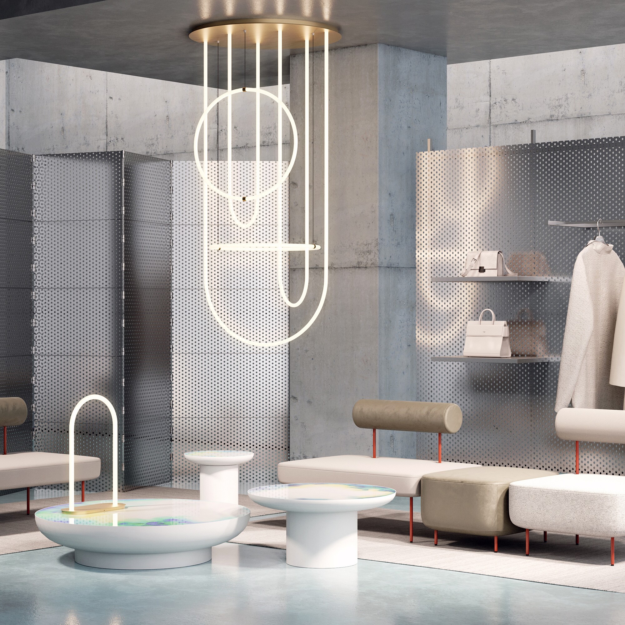 Unseen LED Table Lamp