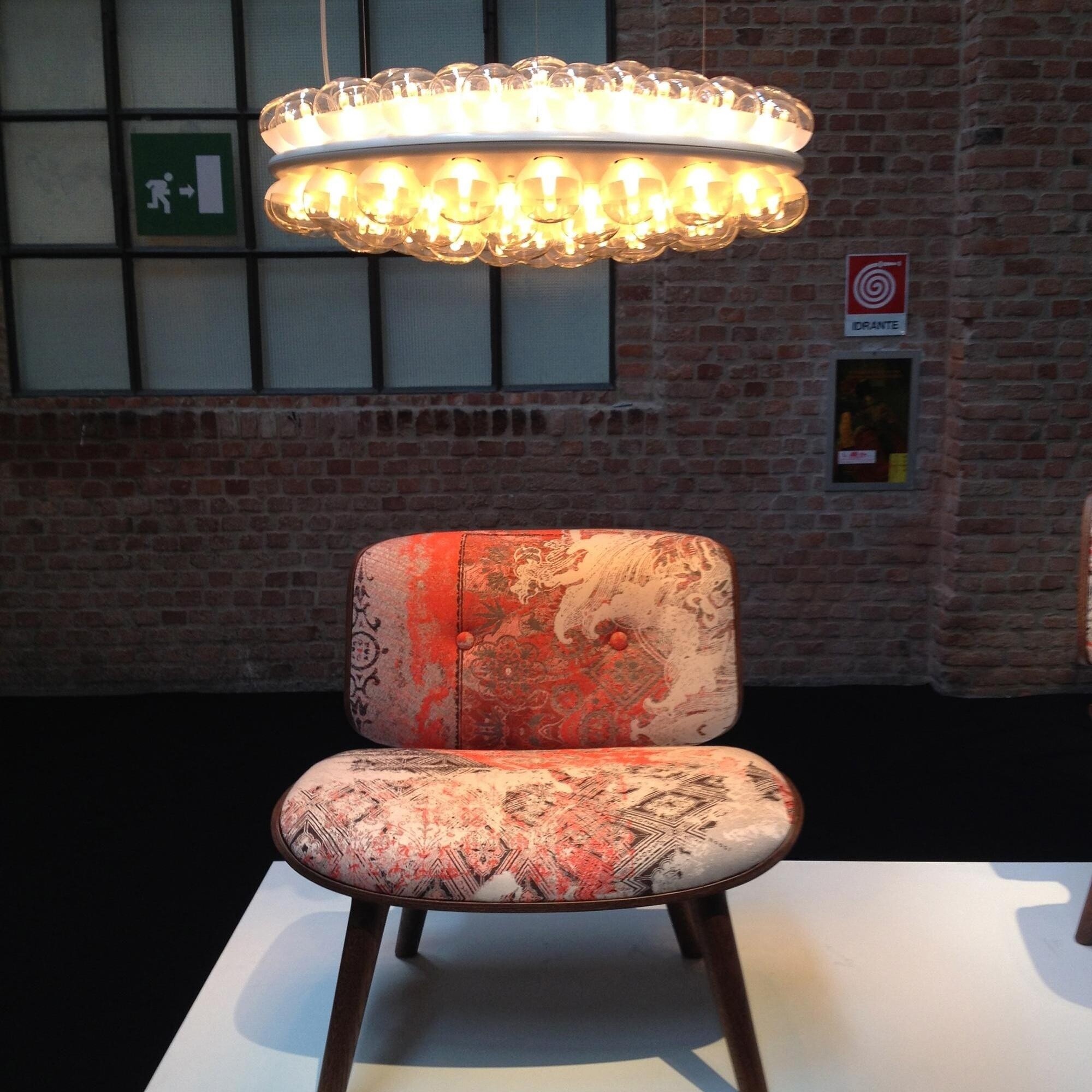 Prop Light Round LED Suspension lamp