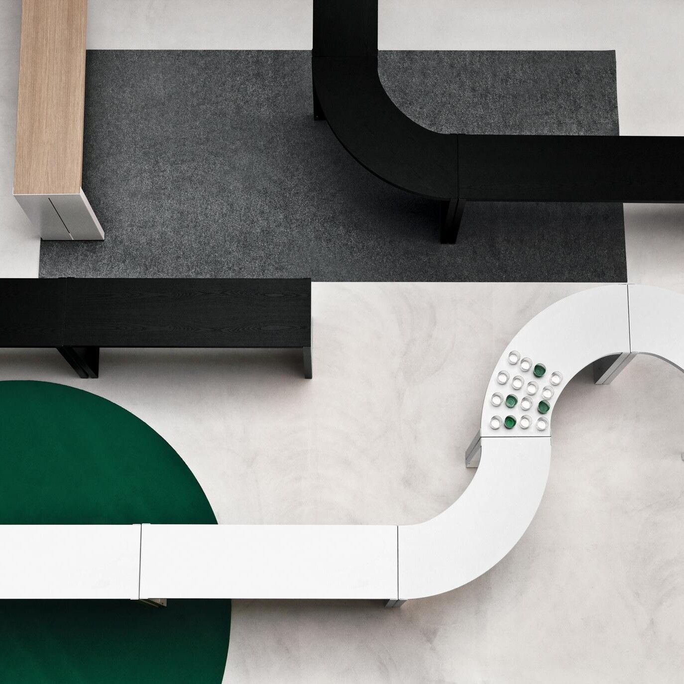 Panco High Table 106-108cm