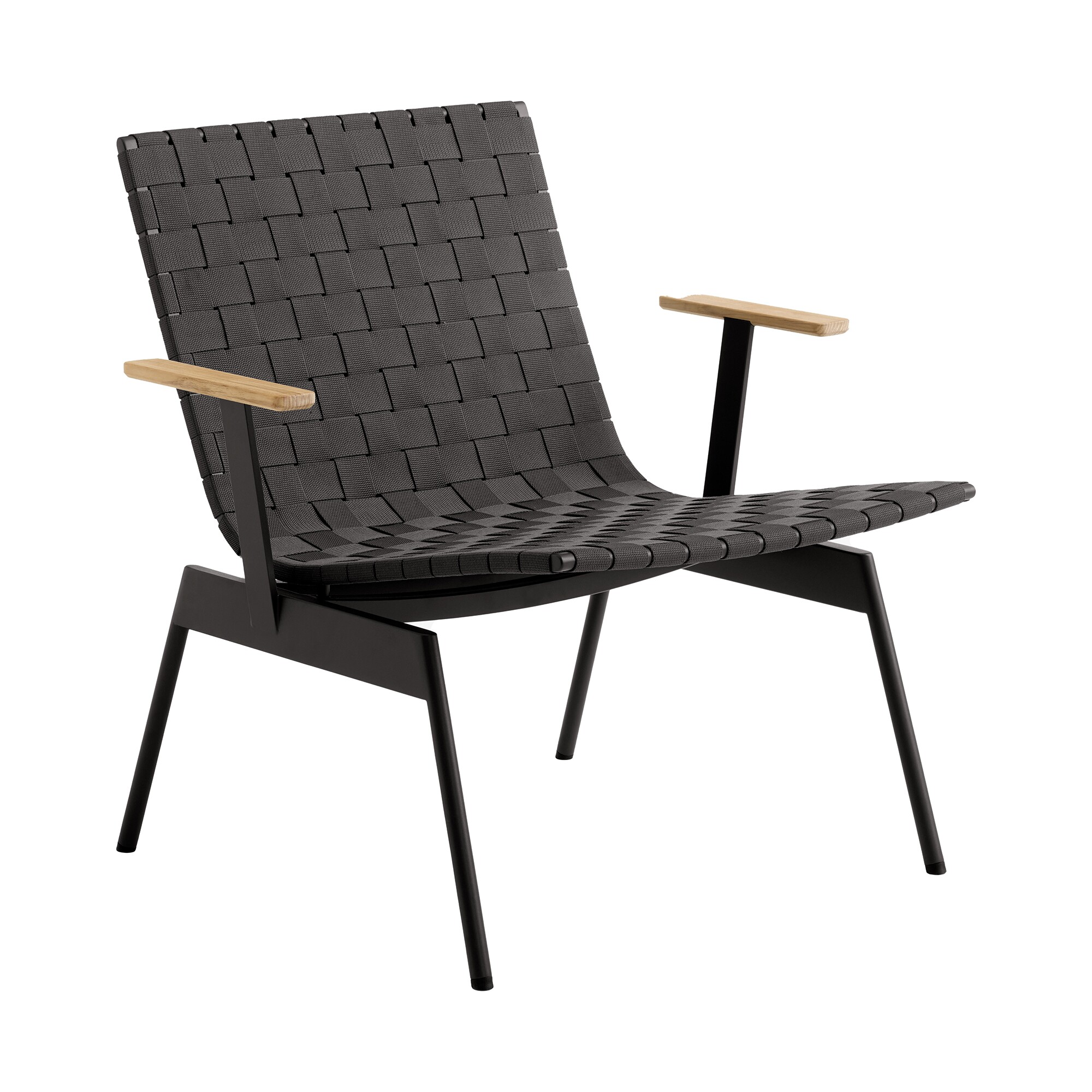Ville AV45 Outdoor Lounge Chair with Armrests