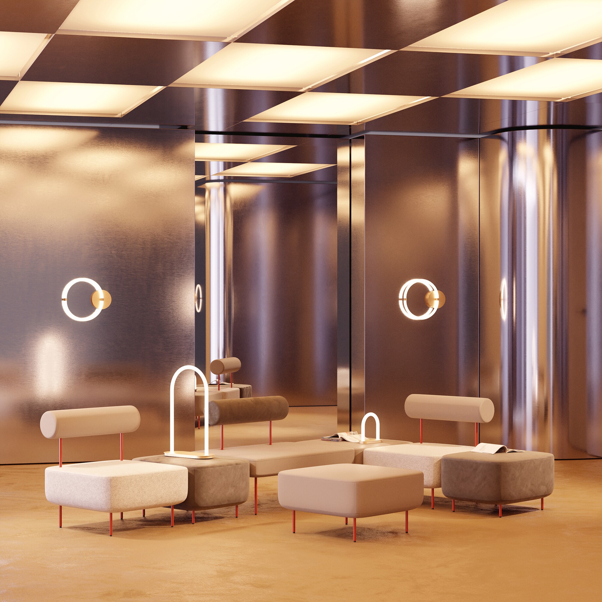 Unseen LED Table Lamp