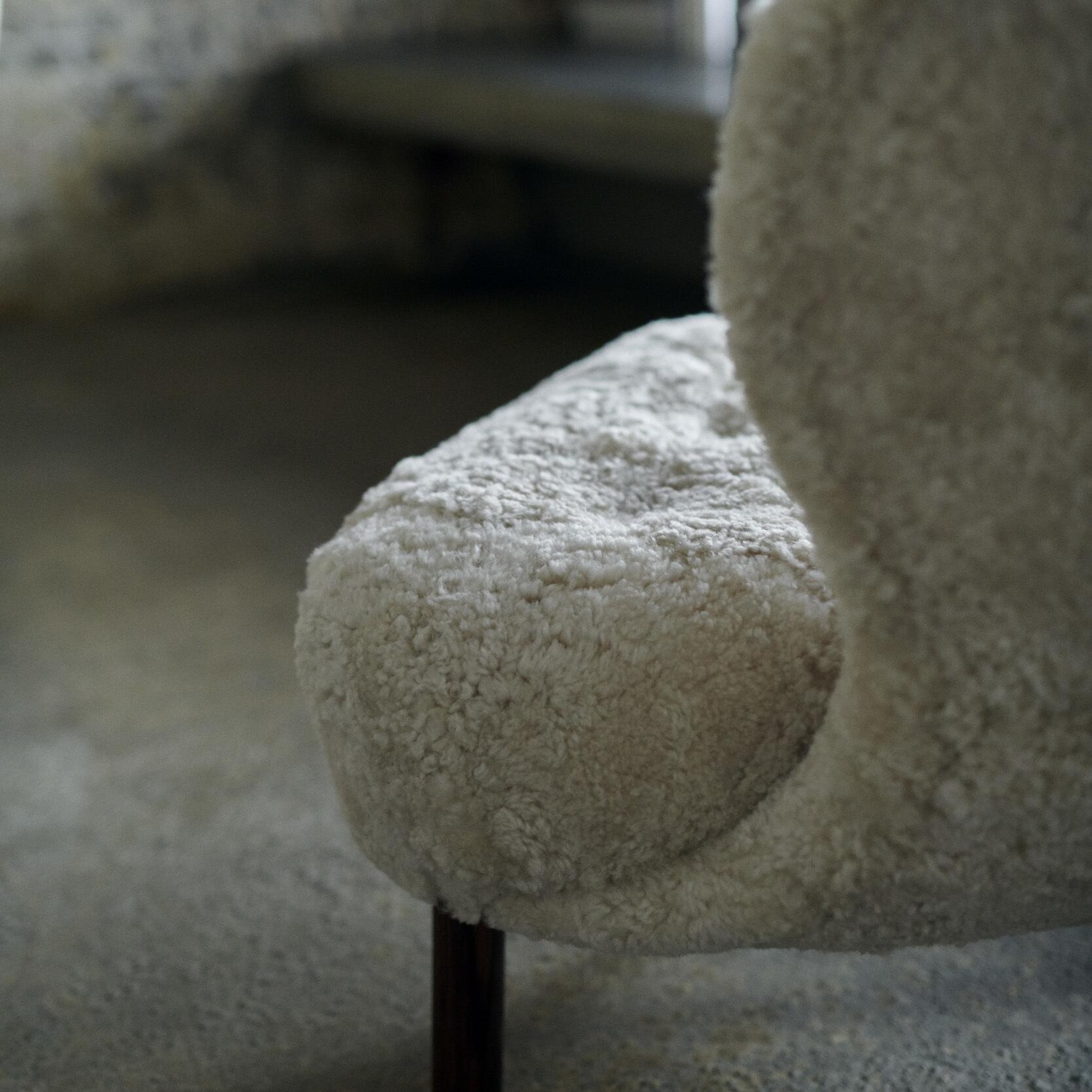 Little Petra VB1 Lounge Chair Frame Walnut