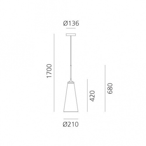 Look at Me 21 LED Suspension Lamp