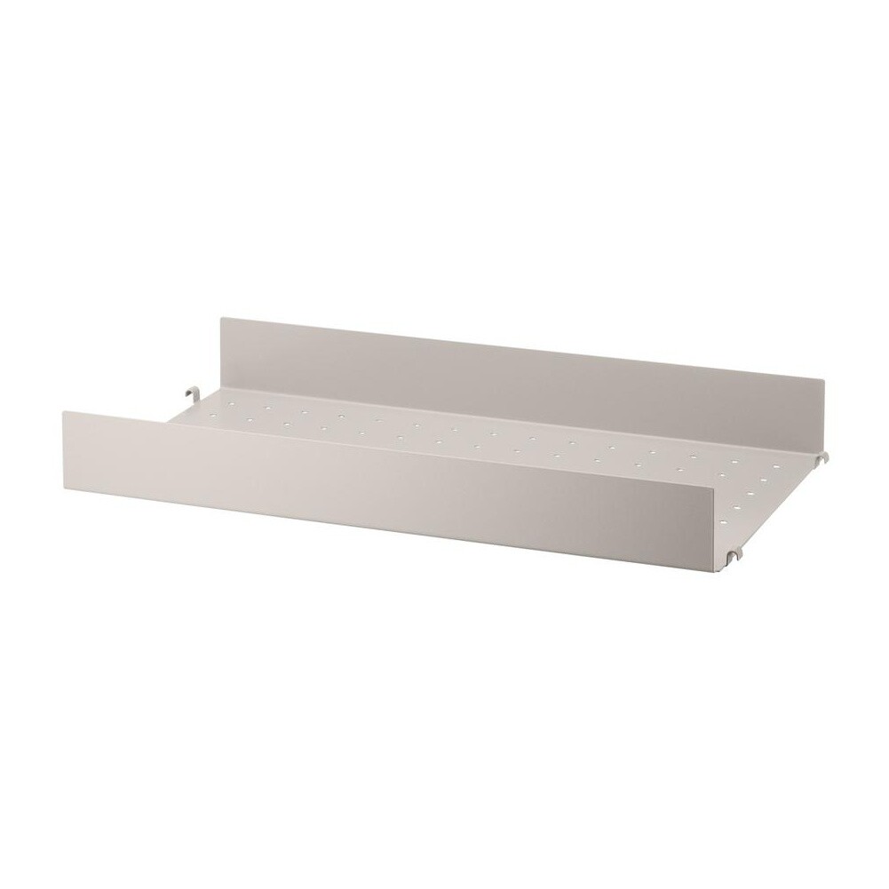 String System Shelf High Edge Steel