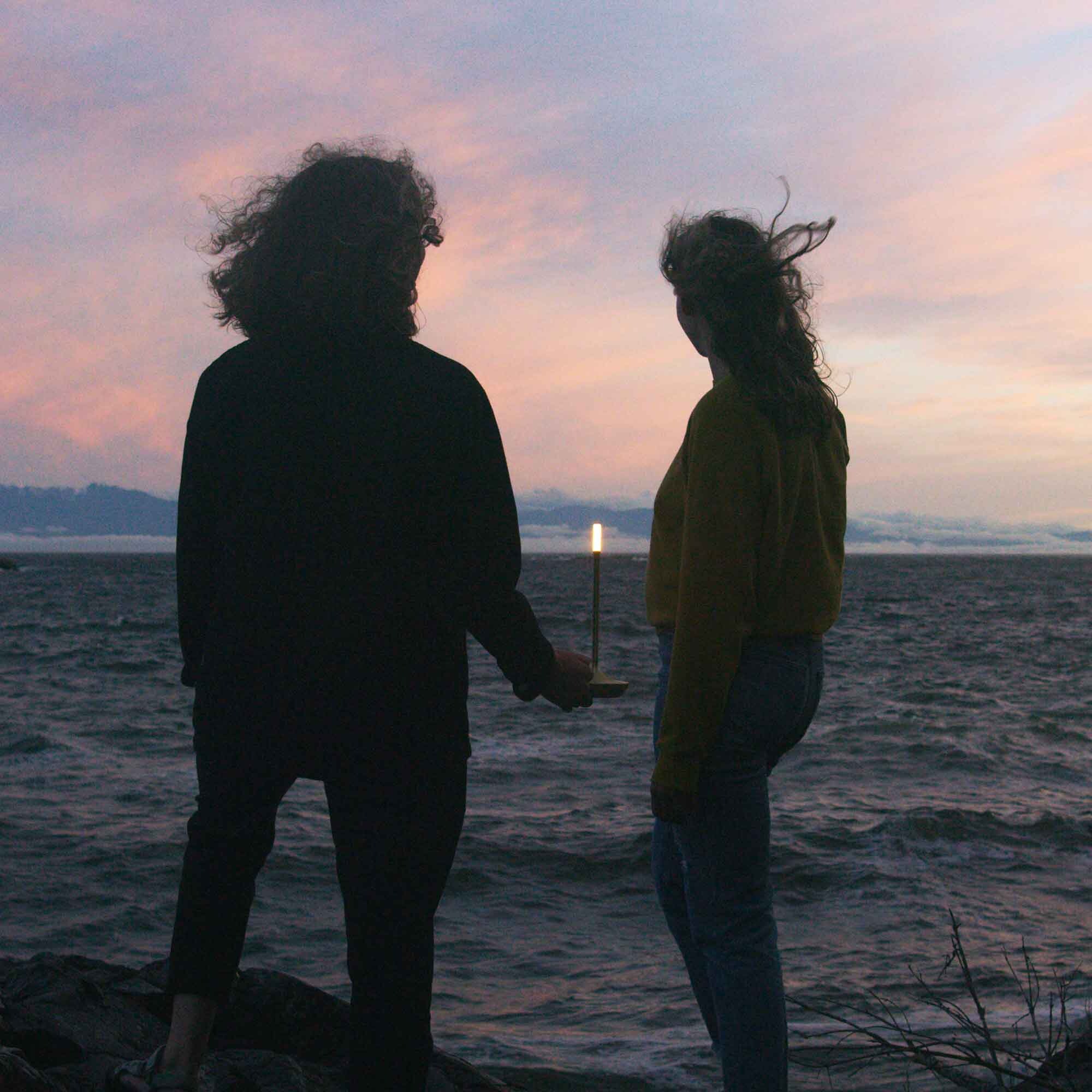 Wick LED Lamp with Battery