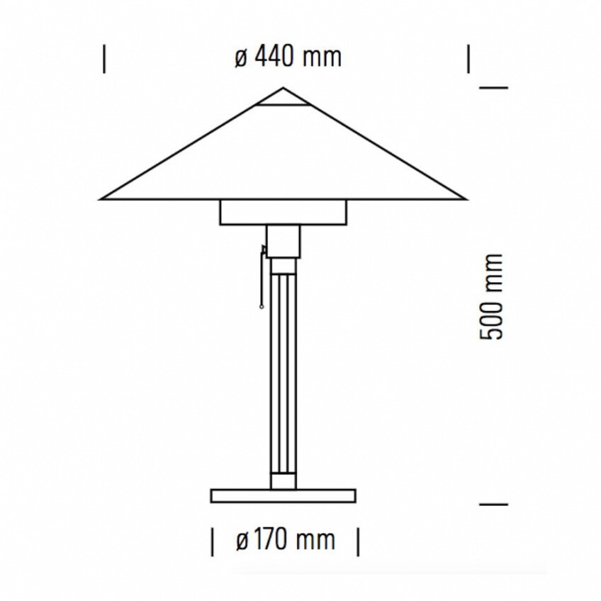 WG 27 Wagenfeld Table Lamp